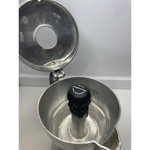 Bialetti Mukka Express Cappuccino Stovetop Maker Coffee espresso aluminum F24 - Picture 4 of 13